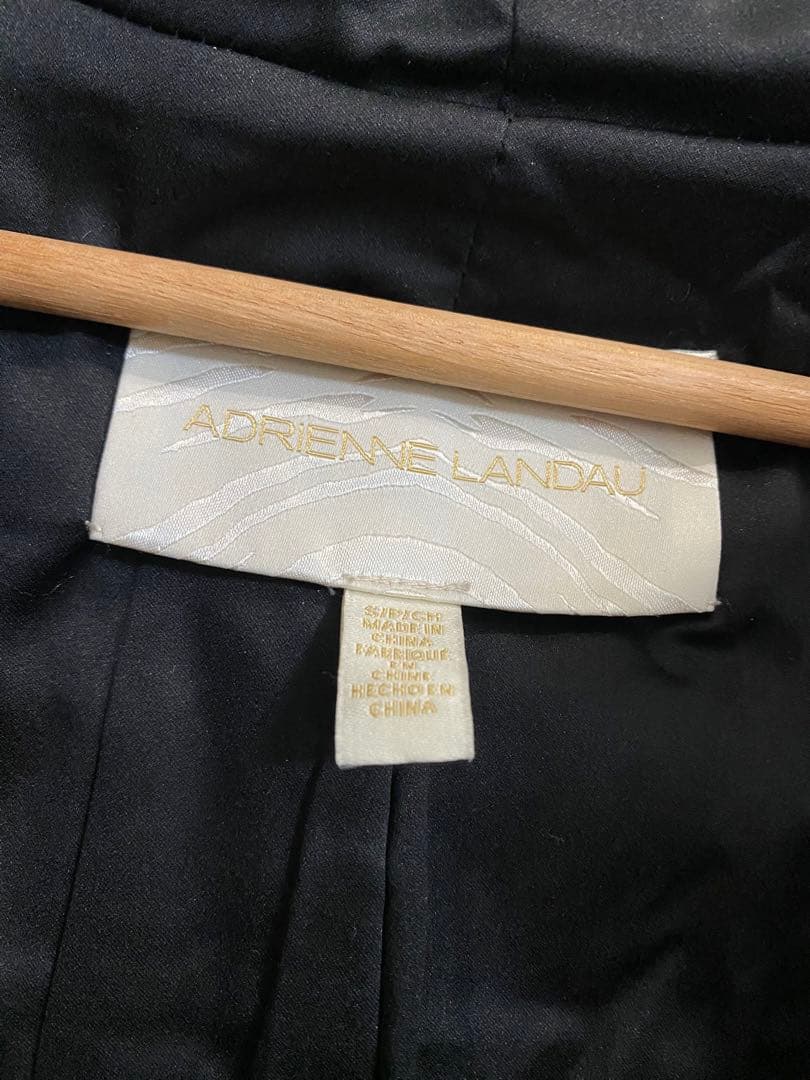 ADRIENNE LANDAU ファージャケット　フードジャケット最終値下げ