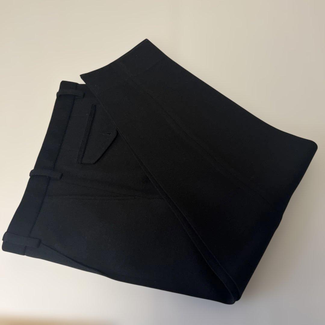 kolor センタープレス ウールブラックパンツ　size3