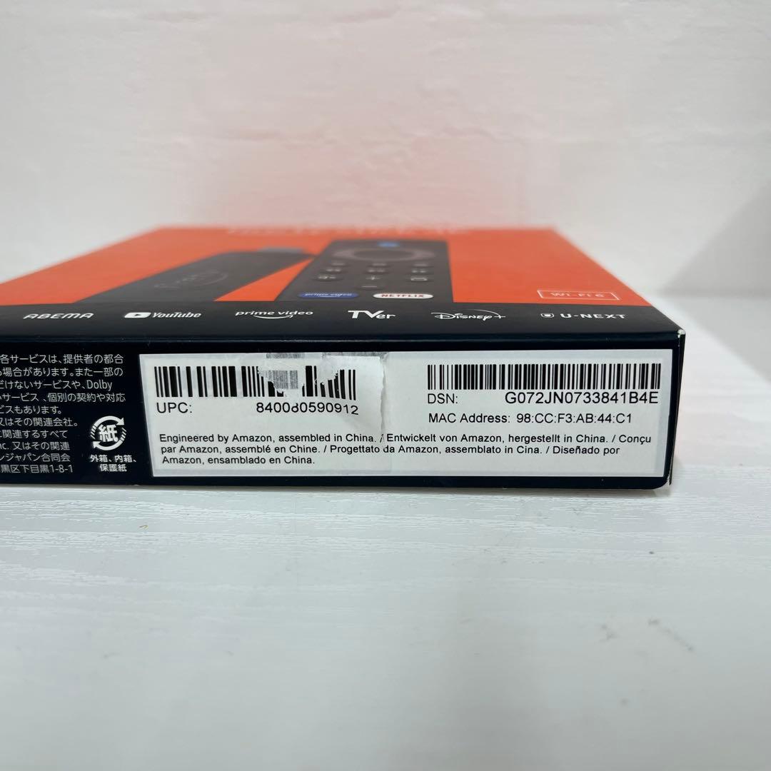 Amazon Fire TV Stick 4k 第2世代 ファイアー スティック