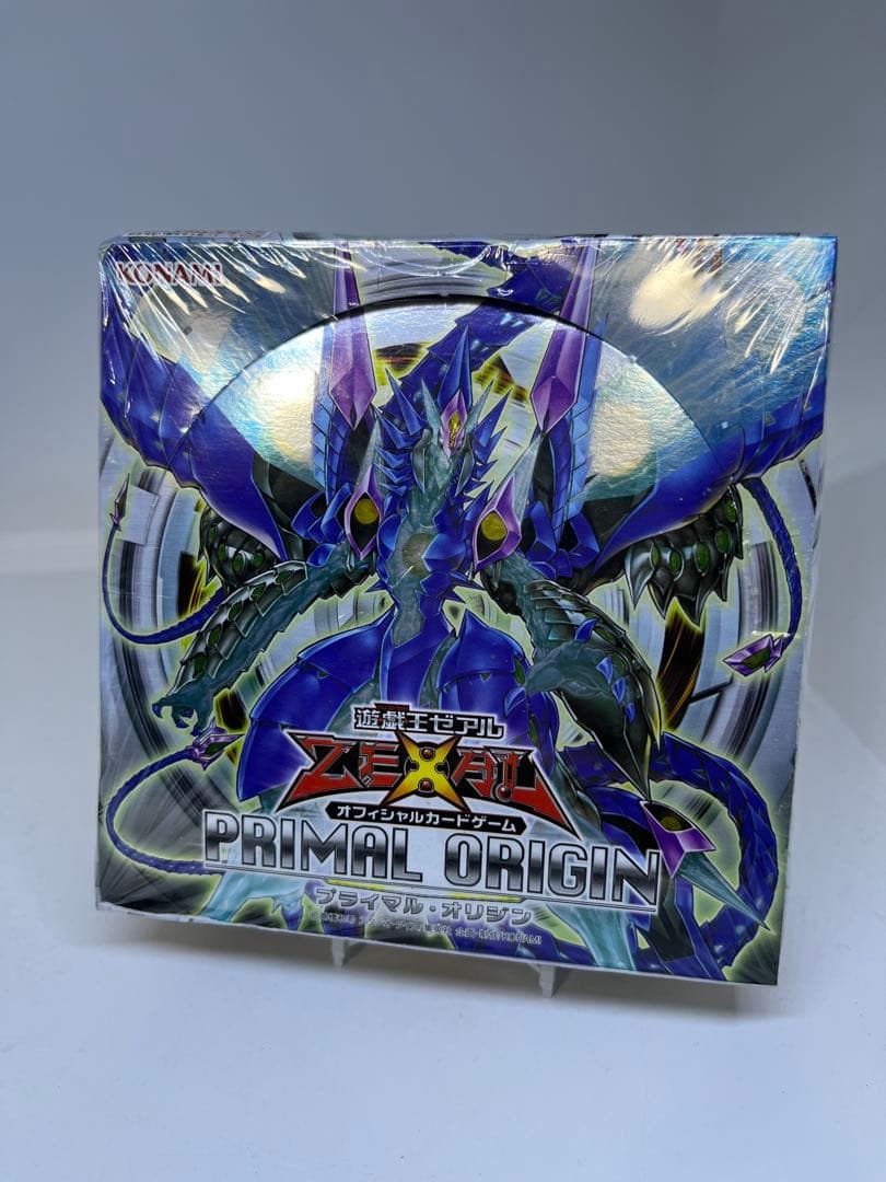 遊戯王 ゼアル 新品未開封 box プライマル・オリジン シュリンク付き