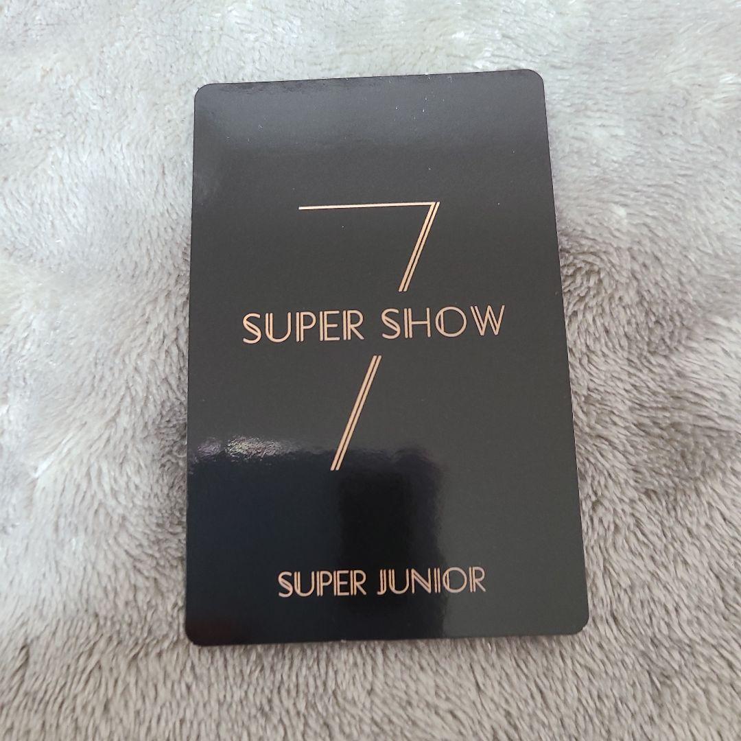 SUPER JUNIOR SUPER SHOW 7 ウニョク トレカ
