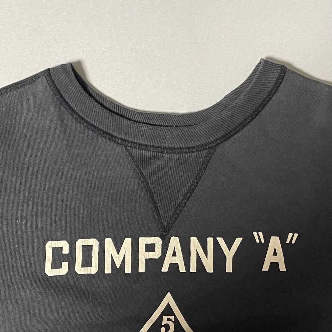 WAREHOUSE 両V スウェット ヴィンテージ 40s 40 ブラック