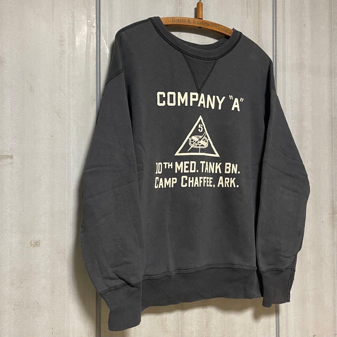 WAREHOUSE 両V スウェット ヴィンテージ 40s 40 ブラック