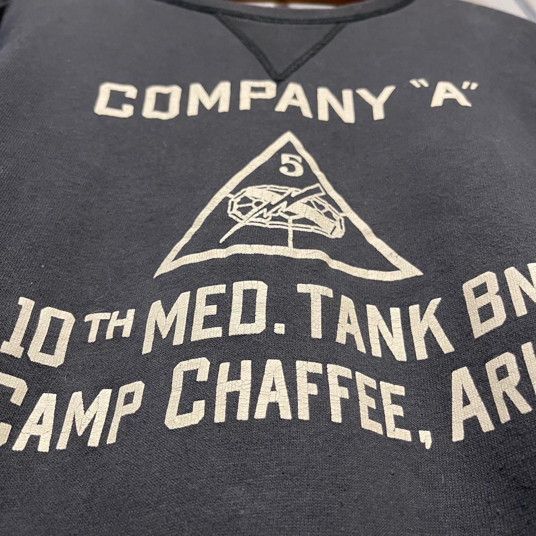 WAREHOUSE 両V スウェット ヴィンテージ 40s 40 ブラック