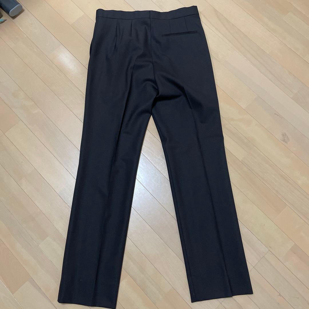 ラフシモンズ スラックス　春夏　ダークブラウン