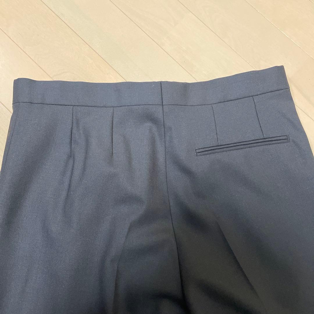 ラフシモンズ スラックス　春夏　ダークブラウン