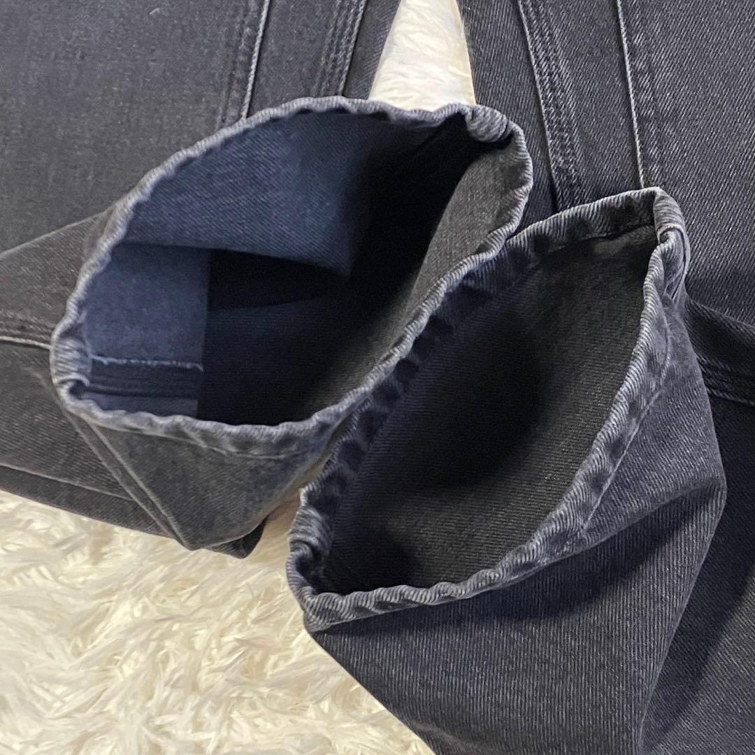 新品未使用 Carhartt WIP ダブルニー ブラック デニムパンツ 28