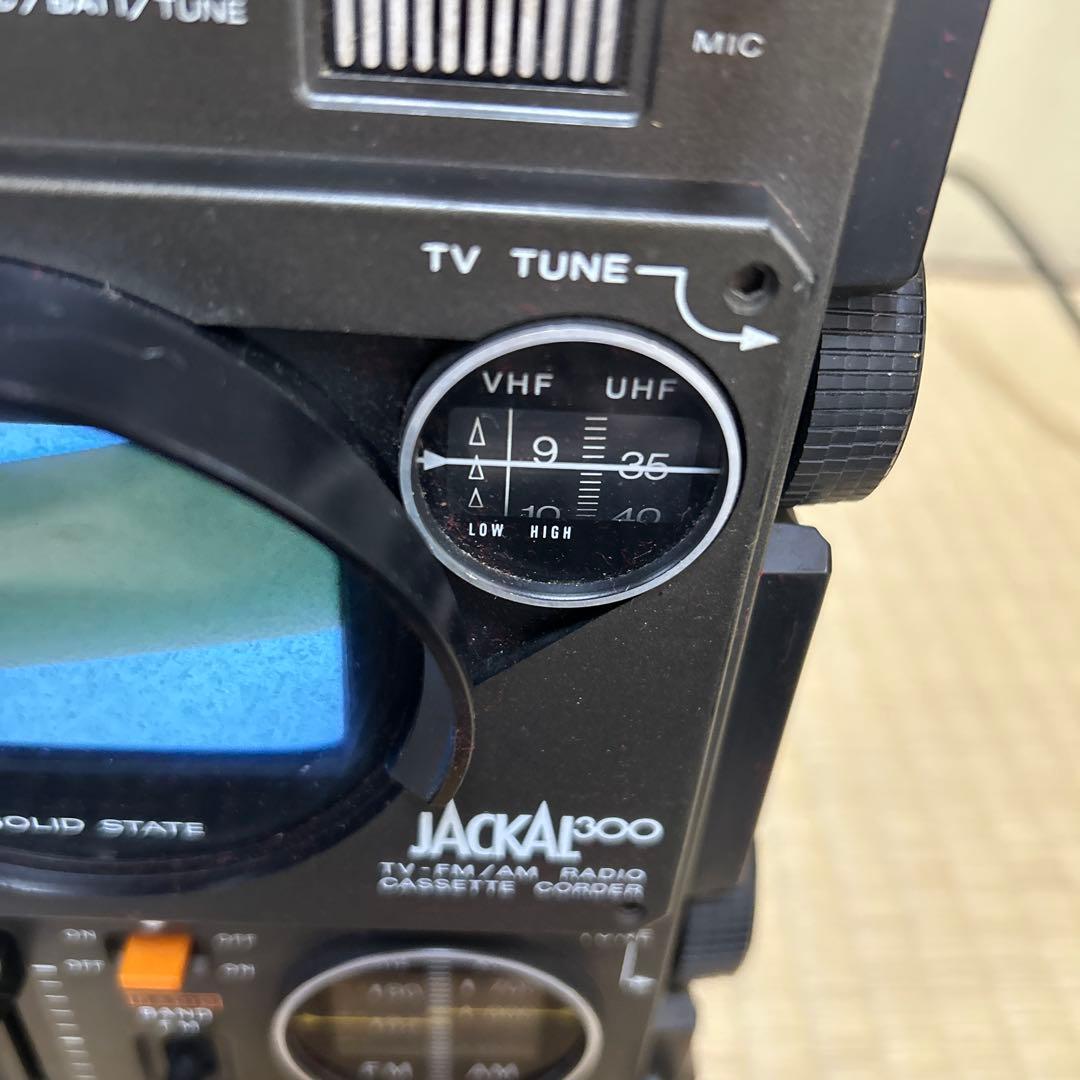 SONY JACKAL 300ラジオ・カセットコンポ