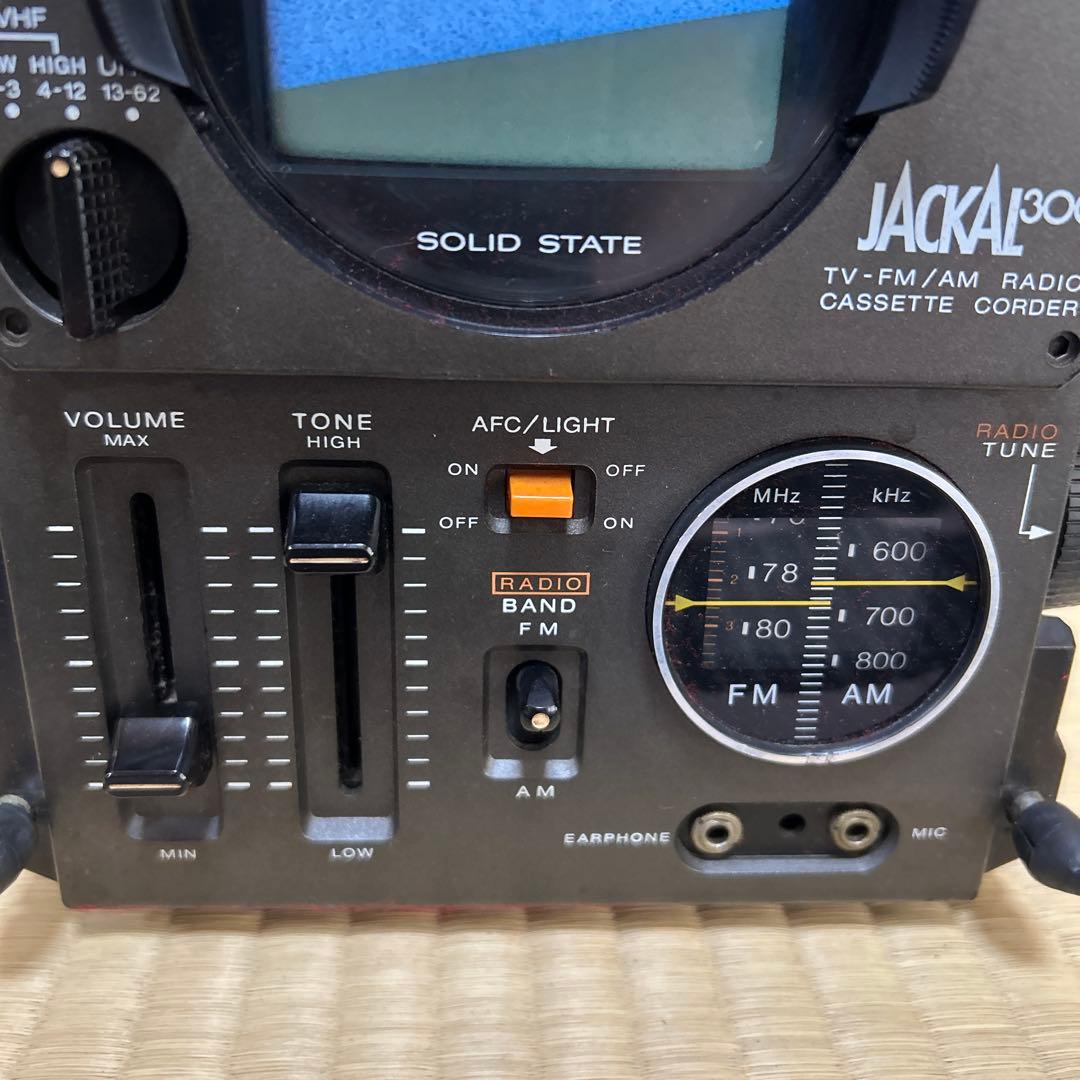 SONY JACKAL 300ラジオ・カセットコンポ