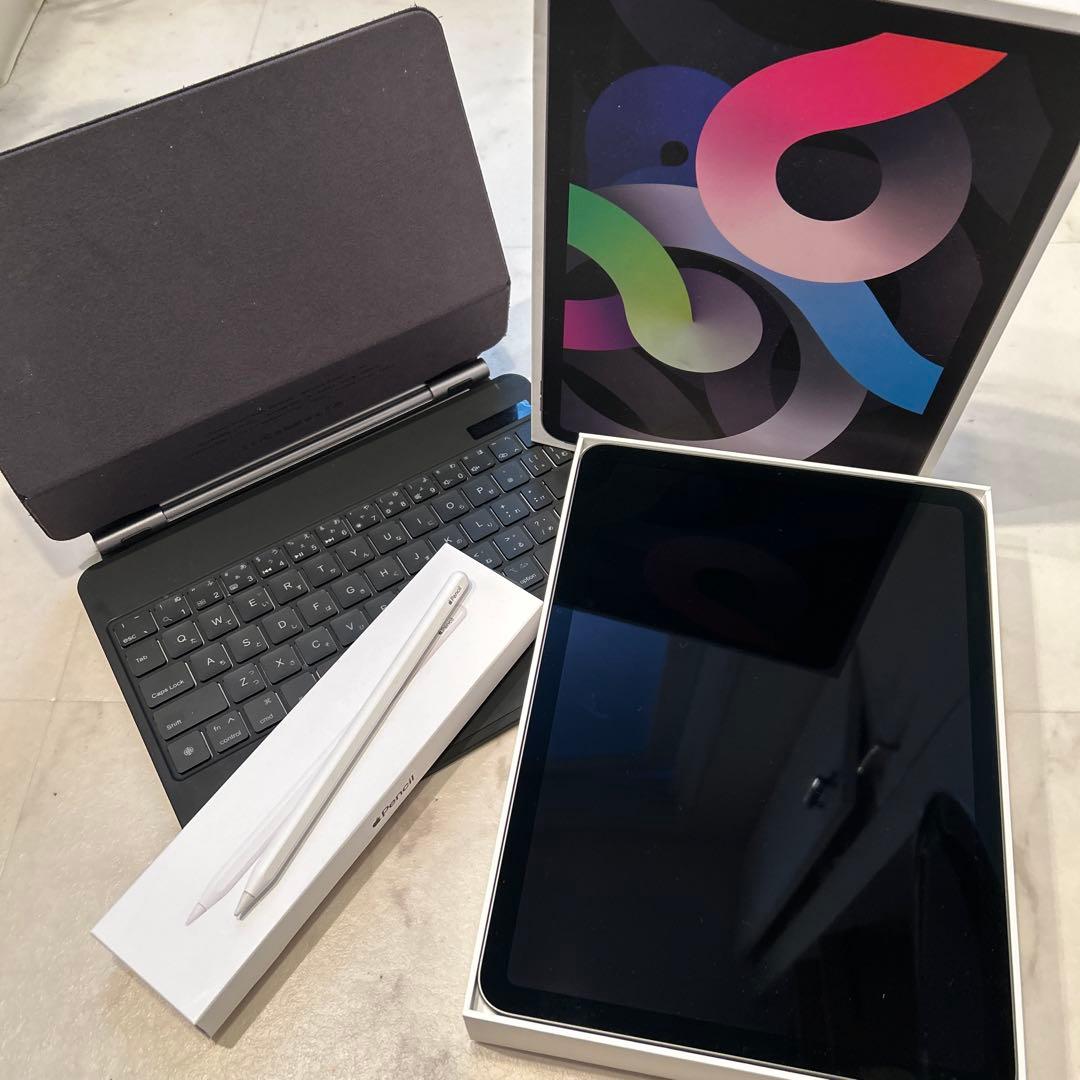 iPad Air 4 64GB Wi-Fiモデル ペンシル　magicキーボード