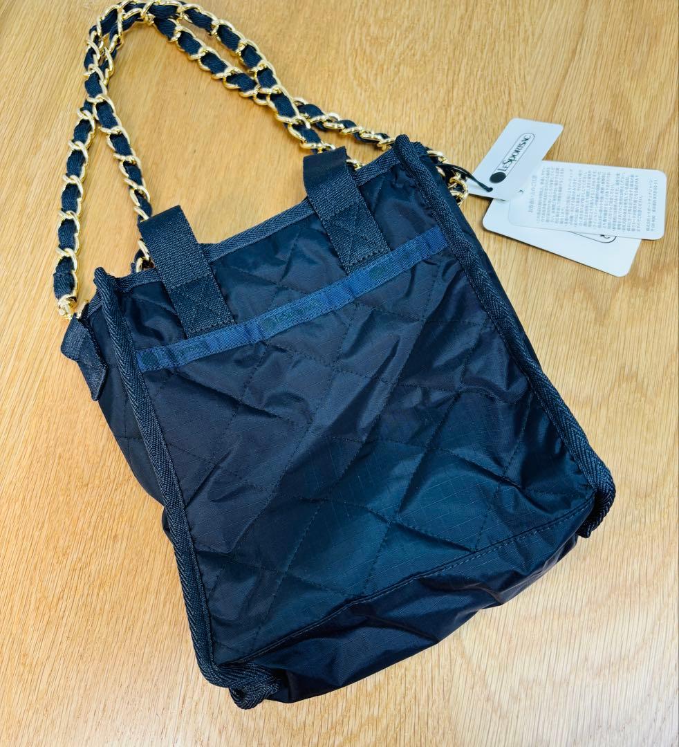 専用　CHAIN MINI N/S TOTE ディープシーブルーキルト