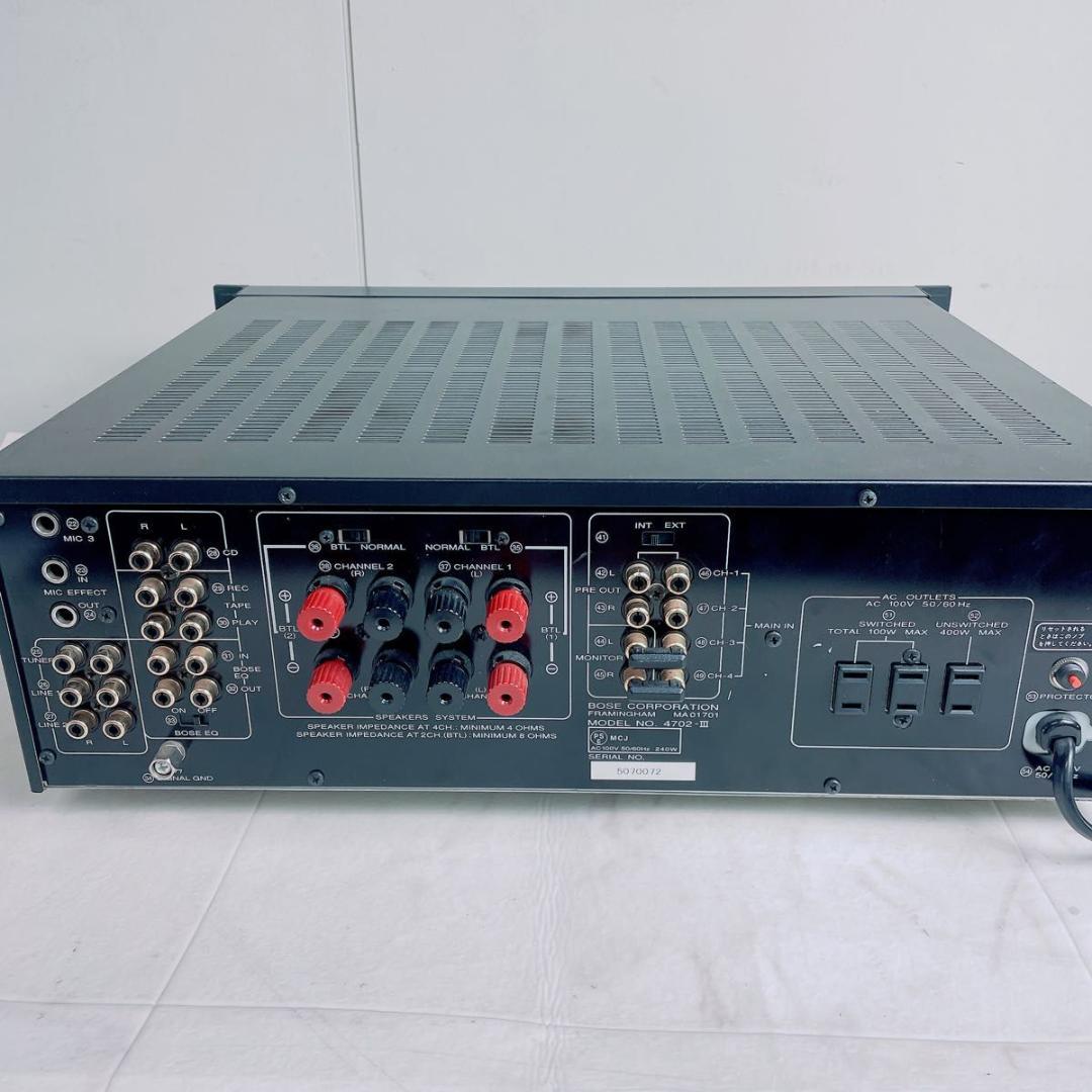 ボーズ BOSE プリメインアンプ 4702-Ⅲ N1947