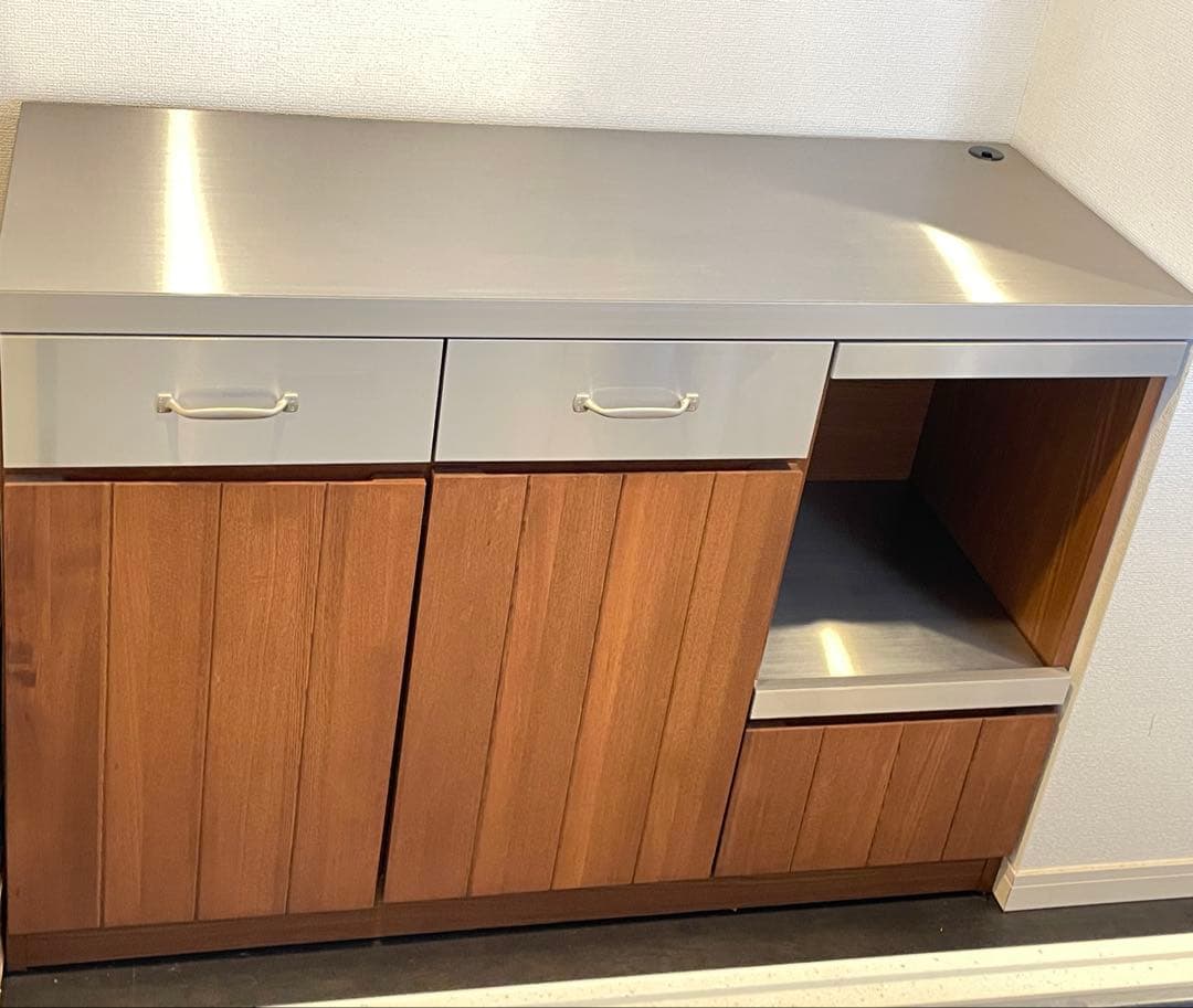 unico　ウニコ　ストラーダ　キッチンカウンター　食器棚