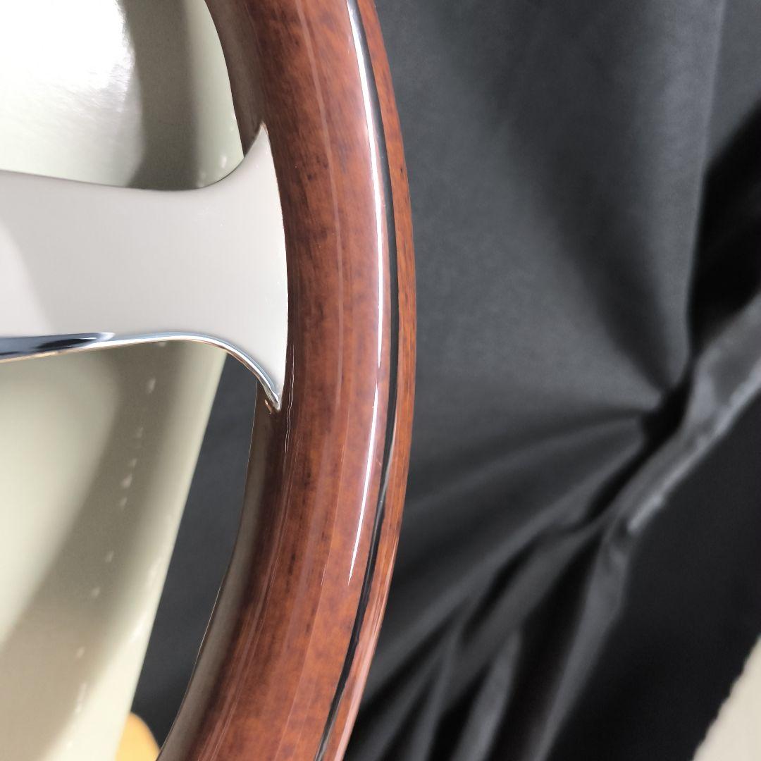 NARDI ナルディタイプ 　クラシック　ウッド&メッキスポーク350mm