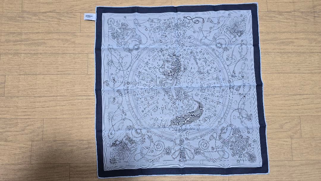 HERMES スカルホース ハンカチ エルメス