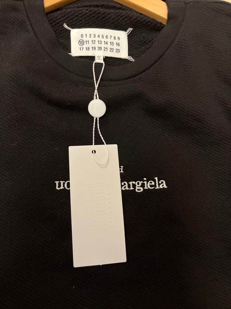 Maison Margiela ブラック スウェット　サイズ48 新品未使用