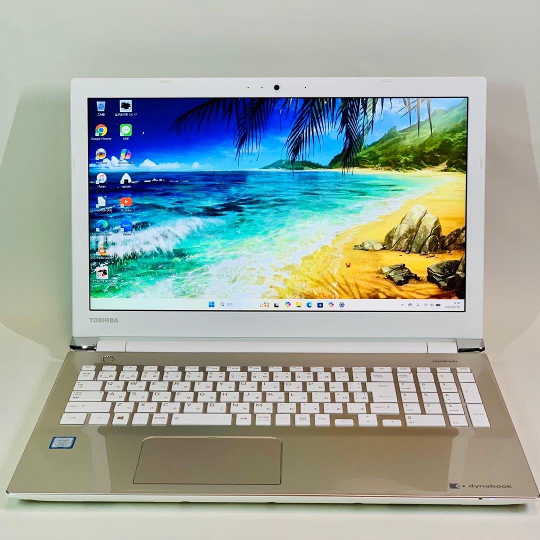 Core i7✨SSD1TB✨16GB✨カメラ✨東芝✨オフィス✨ノートパソコン