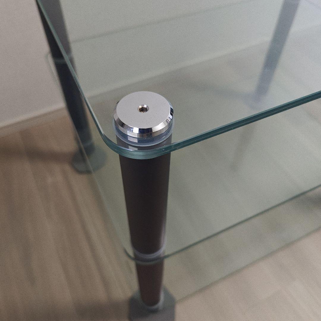 SOUNDMAGIC オーディオラック(3段合わせガラスラック)　XT03GB