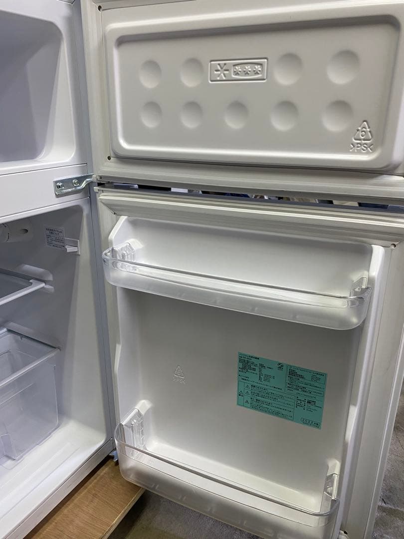 Haierノンフロン冷凍冷蔵庫85L 2022年製BR-85A除菌・清掃済み