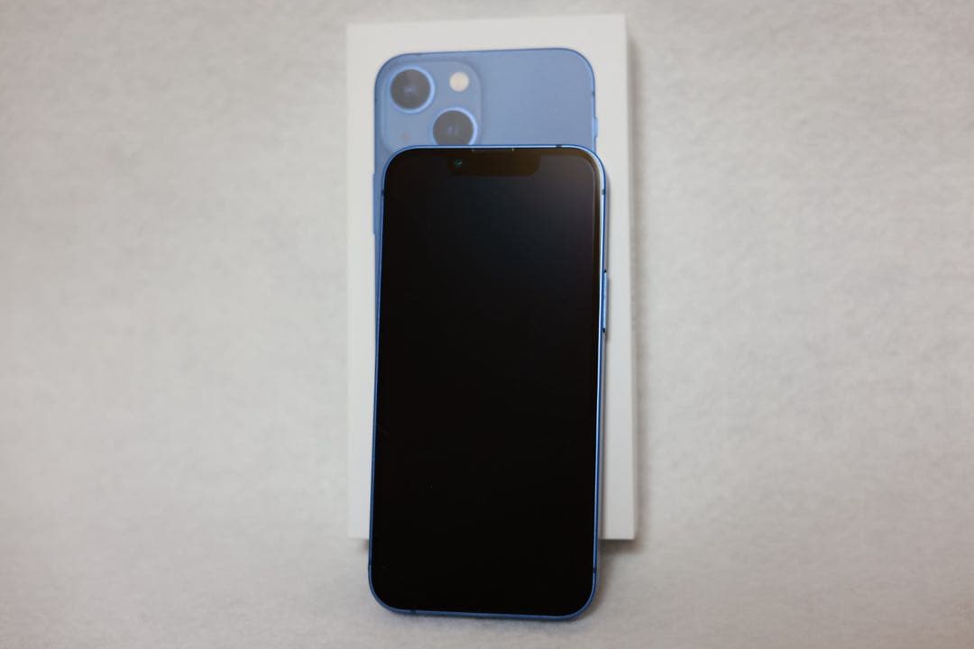 ❗️純正バッテリー100% 13 mini 512gb ブルー　美品❗️