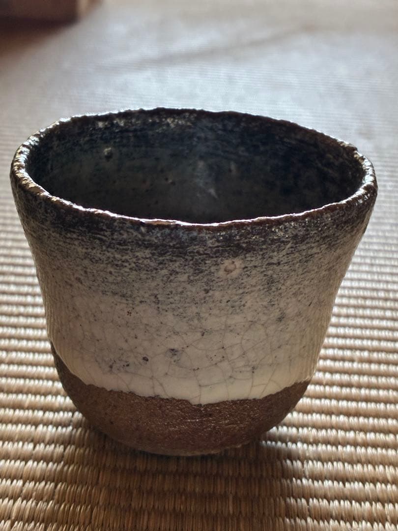 ハ*レ様 中川自然坊　斑唐津　ぐい呑み