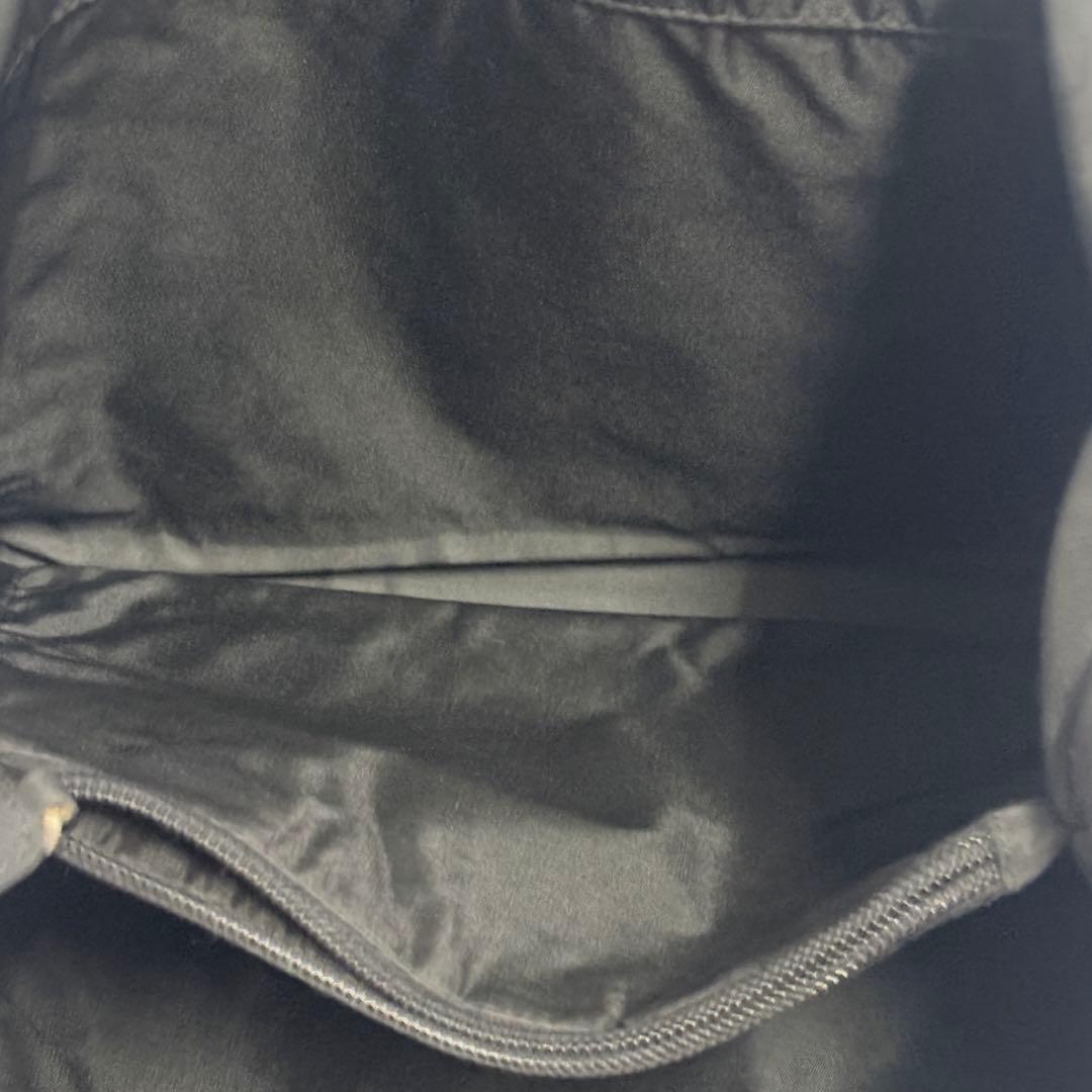 PRADA ナイロン トートバッグ ブラック 三角ロゴ 大容量 ハンドル傷あり