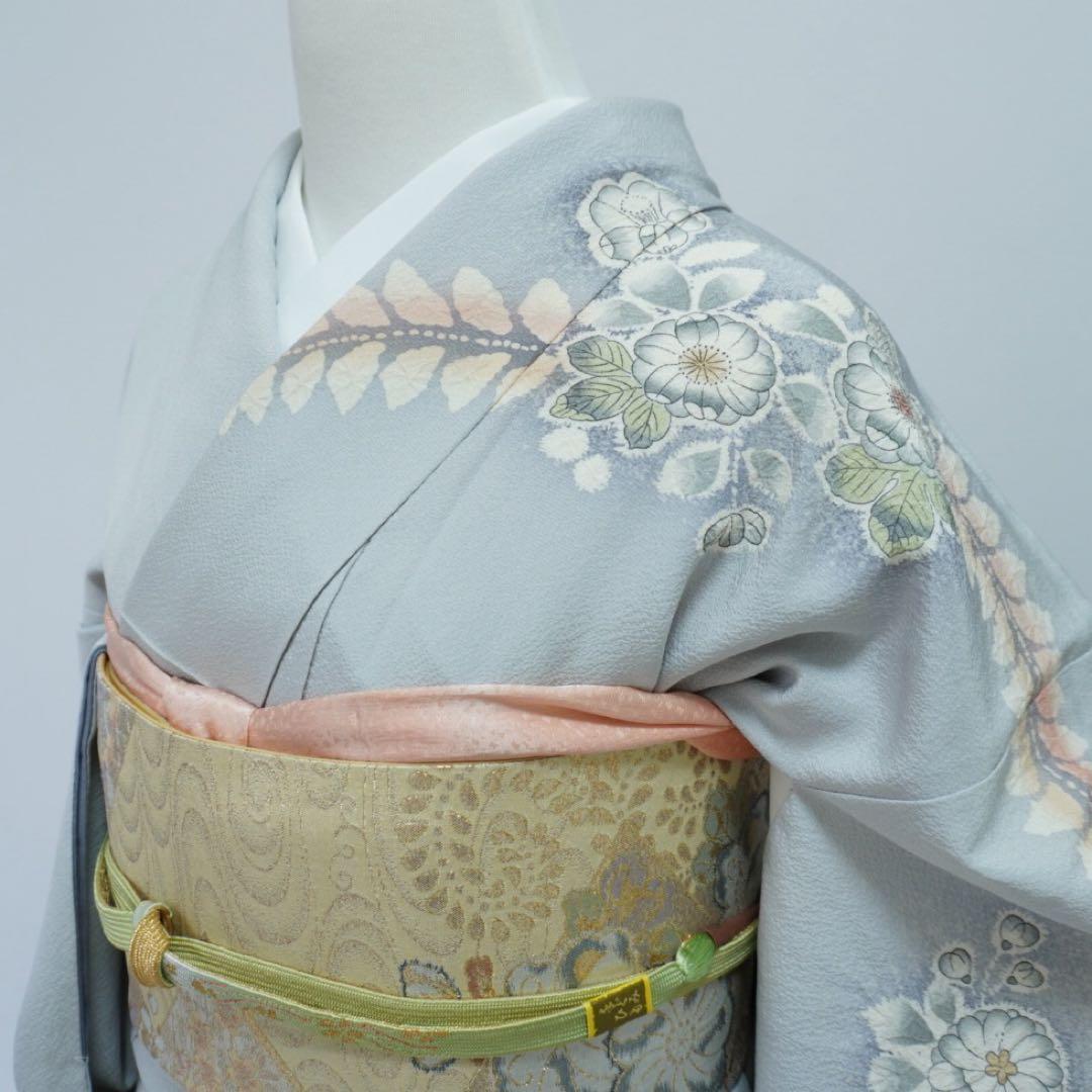 訪問着単品　正絹【254】お宮参り