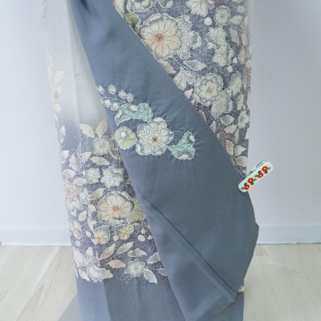 訪問着単品　正絹【254】お宮参り
