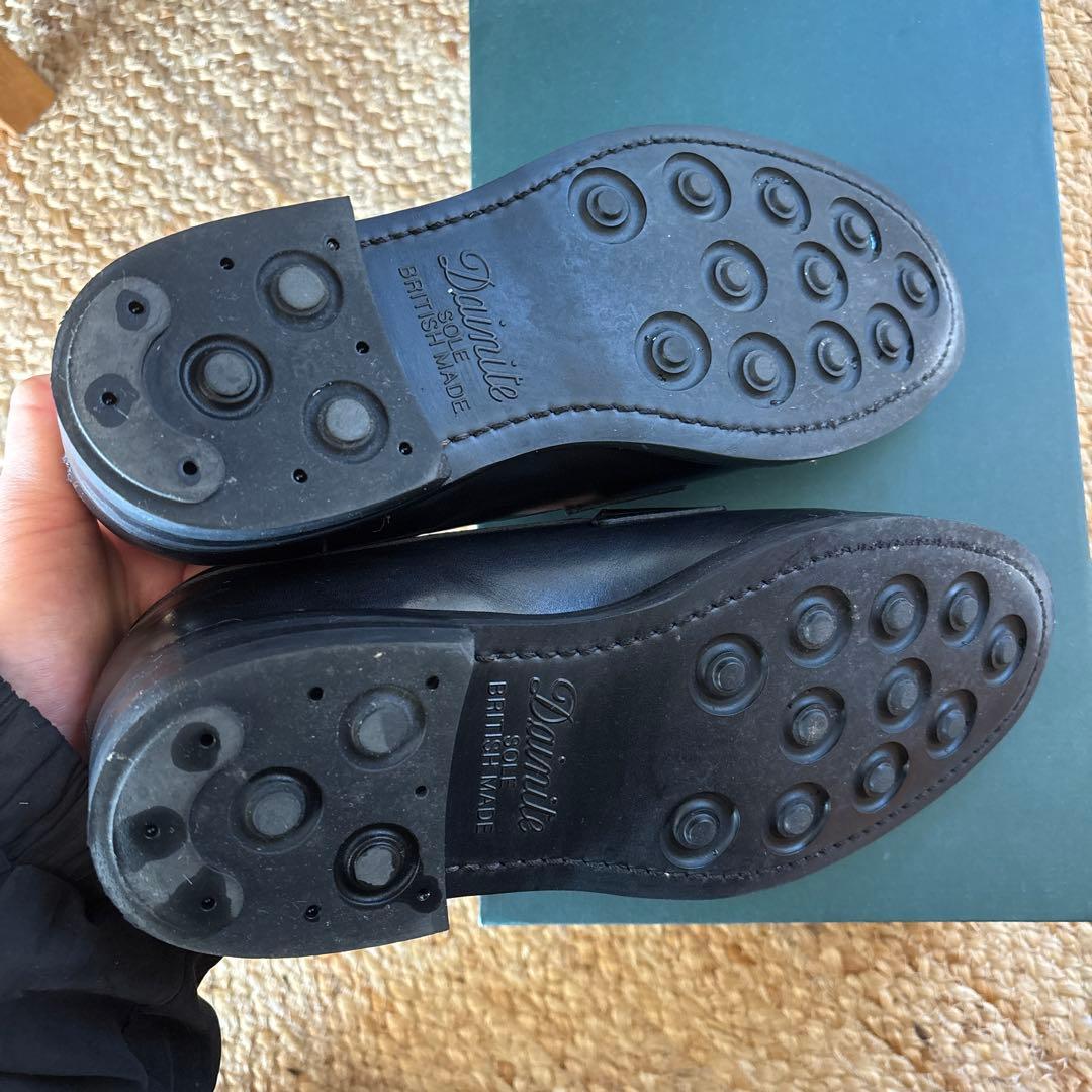 HARROGATE ブラック ローファー