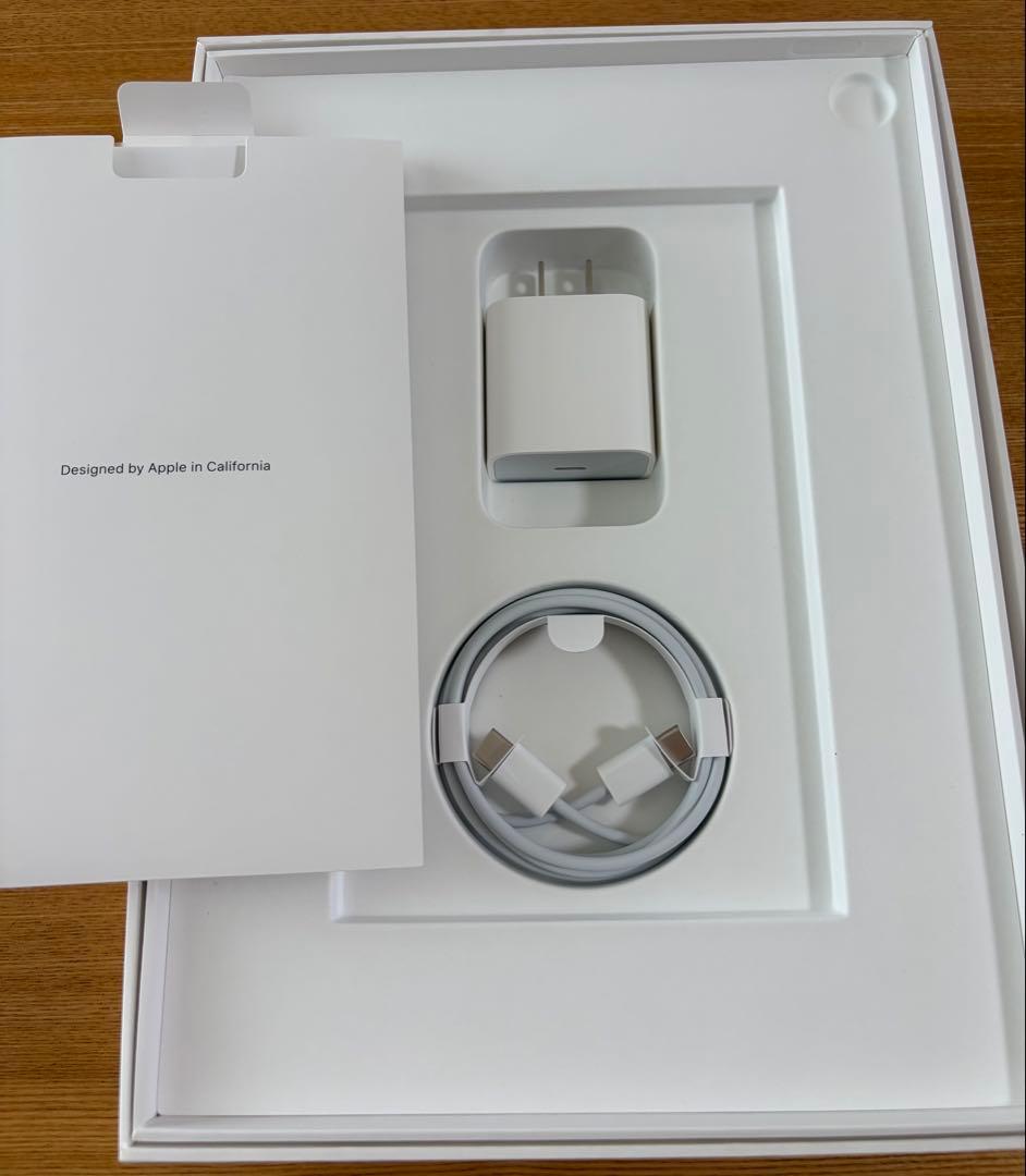 【極美品】iPad Air 第5世代 パープル バッテリー100%