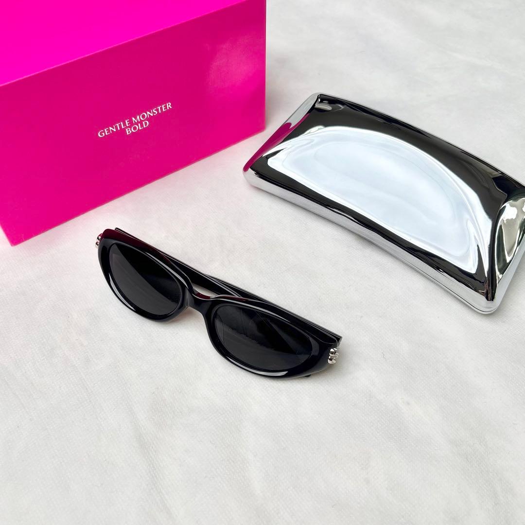 GENTLE MONSTER サングラス SOSOMO 01 ケース 箱 黒