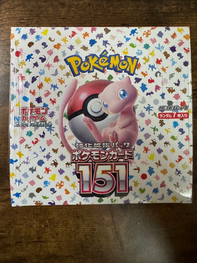た*坊様 ポケカ】ポケモンカード151 未開封シュリンク付き 1BOX