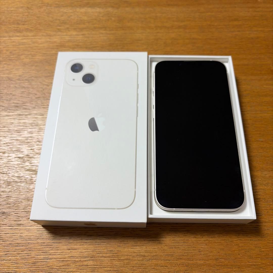 極美品！ iPhone13 128GB スターライト