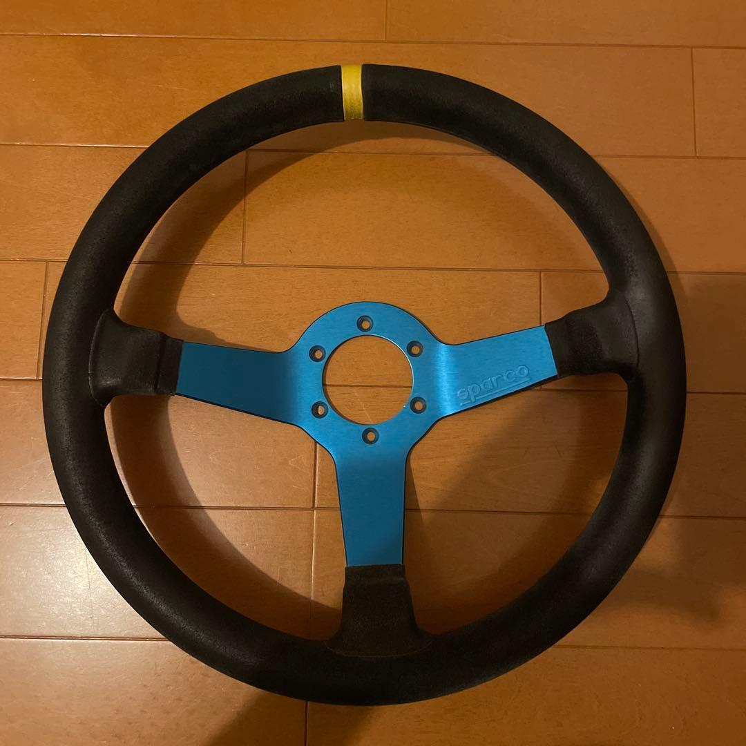 希少　sparco スパルコ　ステアリング　セミディープ　モンツァ？　35