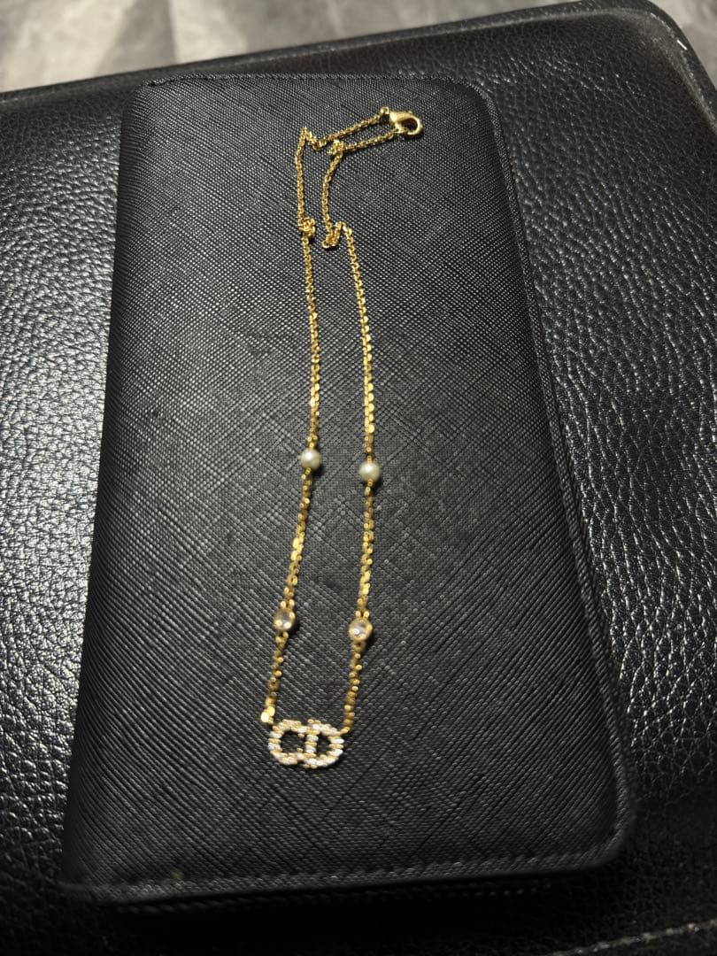 Christian Dior ネックレス Clair D Lune ゴールド