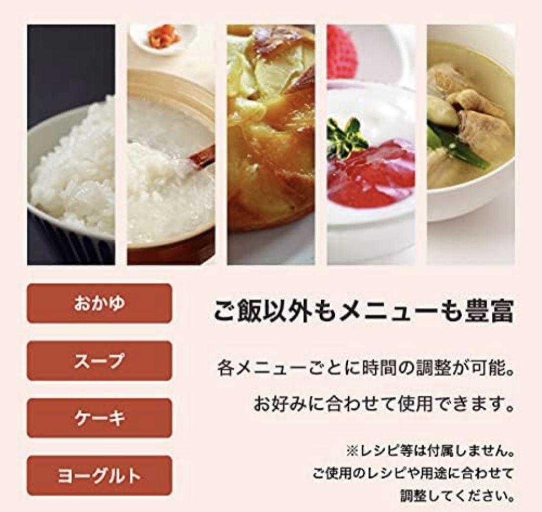 RedSpyce RS-E1826 糖質カット多機能炊飯器