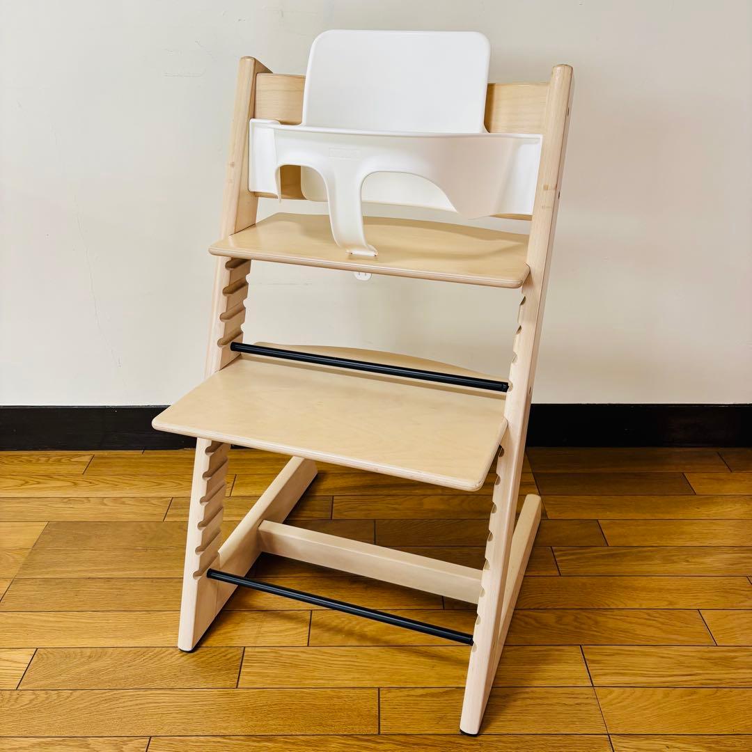 ストッケstokke No4 ベビーガード付き　送料込み