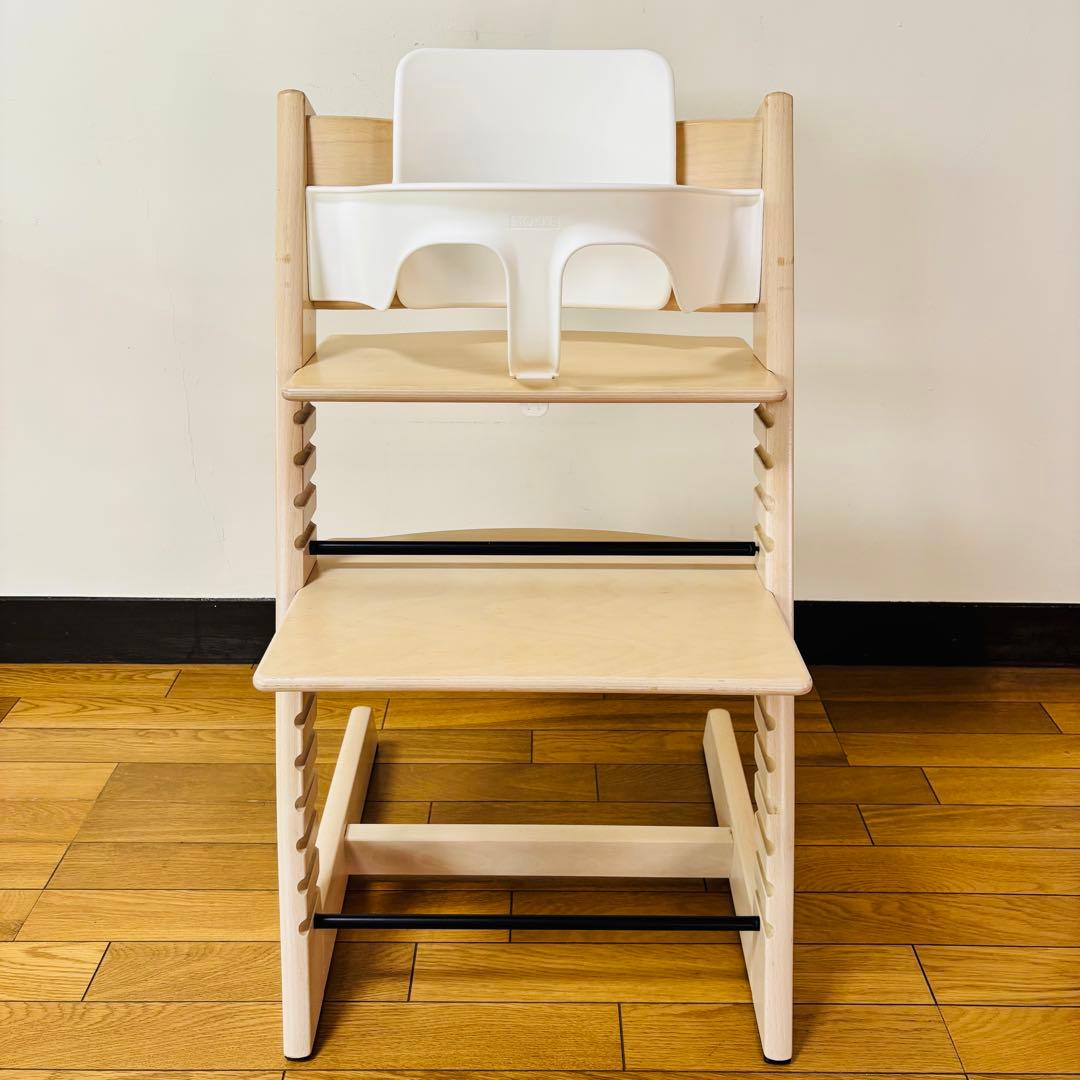 ストッケstokke No4 ベビーガード付き　送料込み