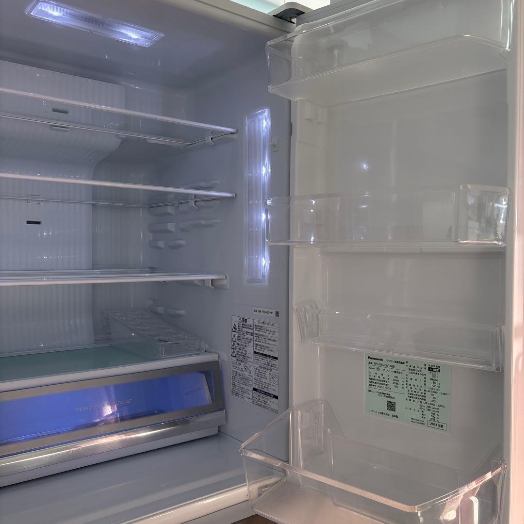 Panasonic 冷蔵庫　自動製氷つき　501L 2018年製