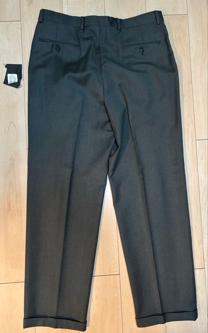 GIORGIO ARMANI スーツ上下　グレーグリーン