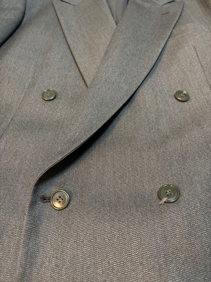 GIORGIO ARMANI スーツ上下　グレーグリーン