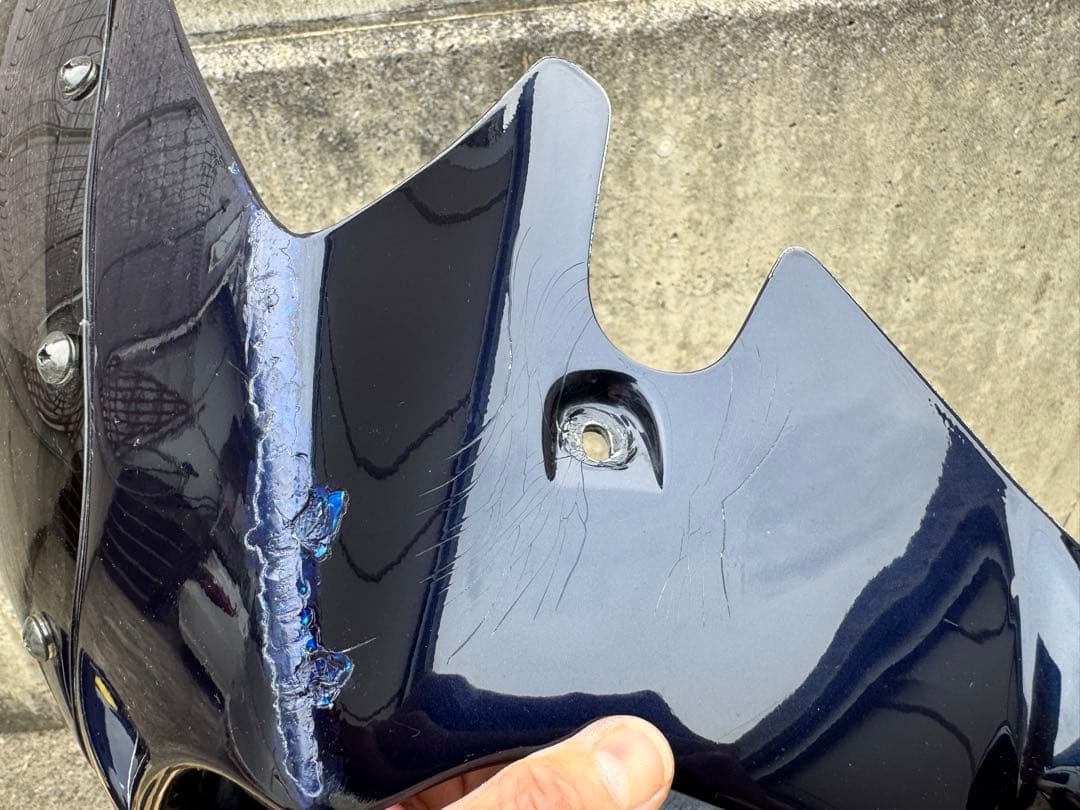 ゼファー750 ガソリンタンク、ビキニ、サイドカバーなどなど