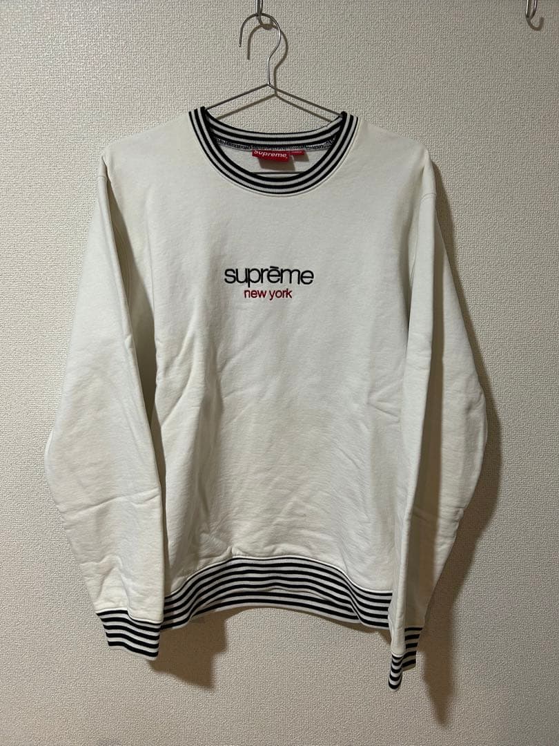 Supreme スウェット トレーナー ホワイト