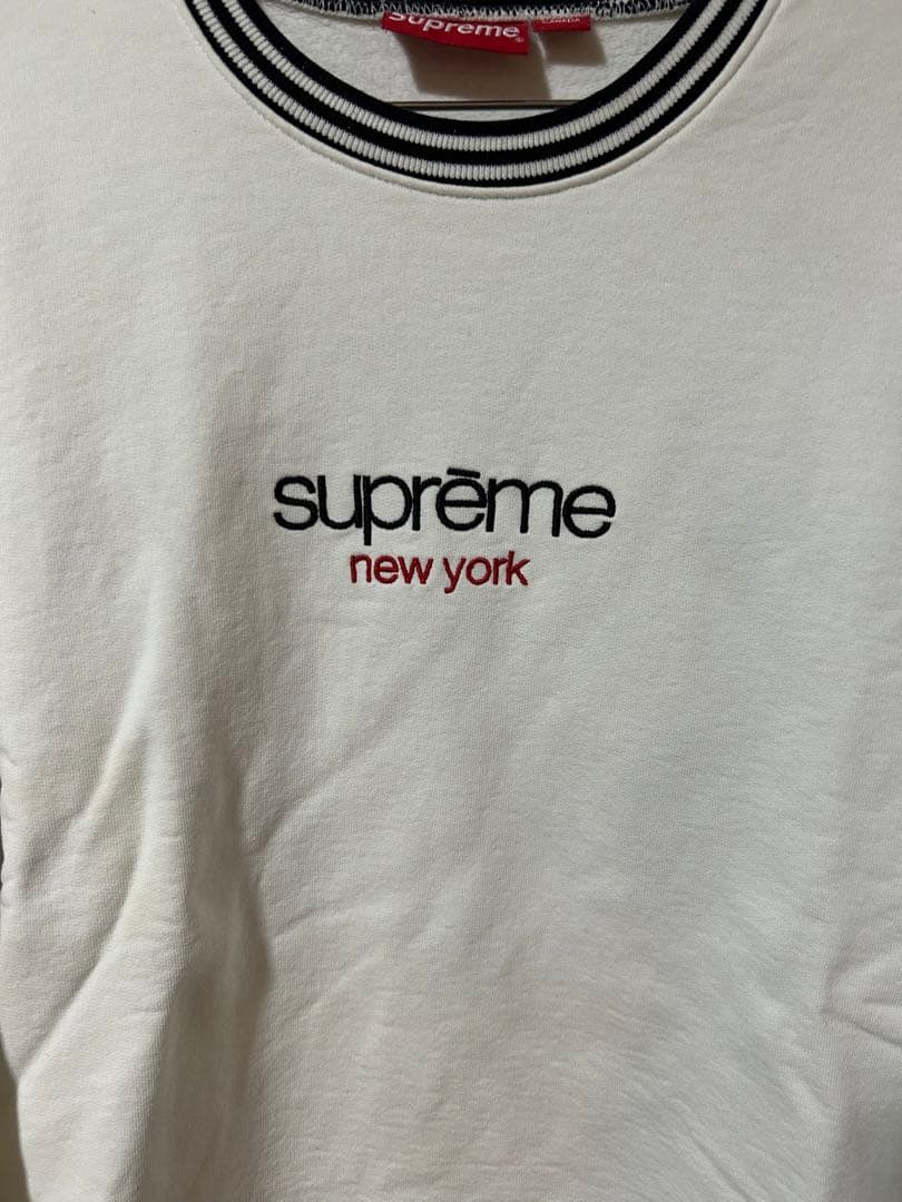 Supreme スウェット トレーナー ホワイト