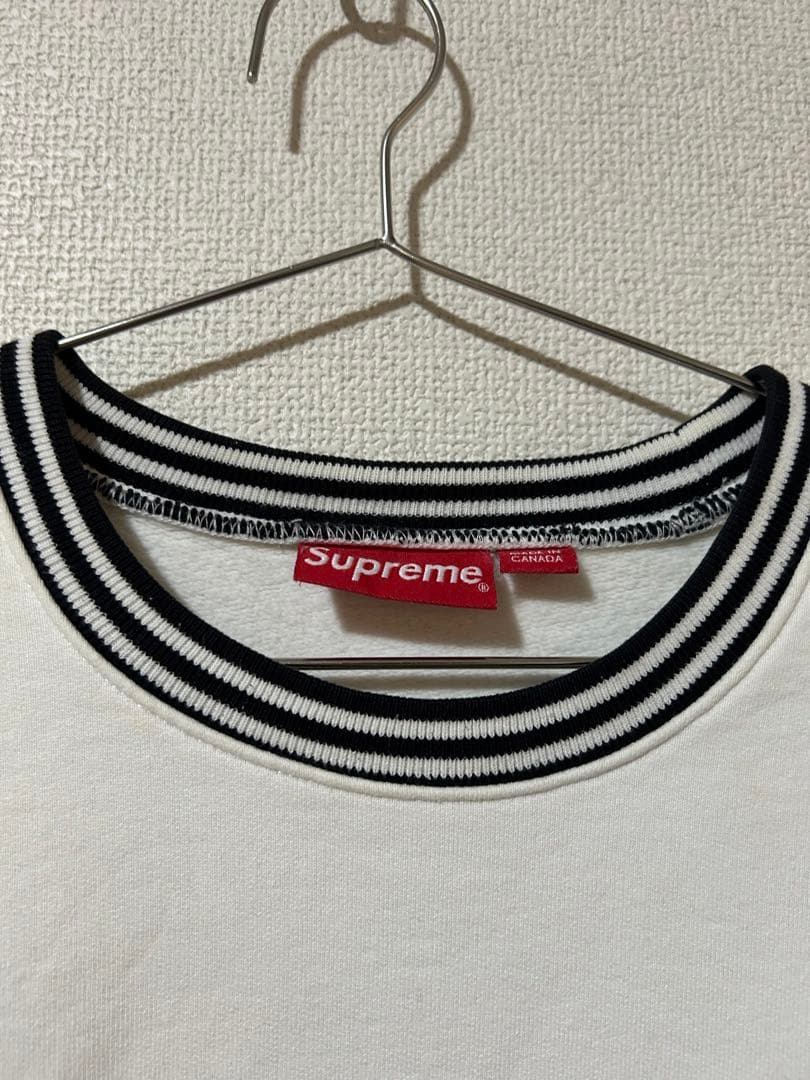 Supreme スウェット トレーナー ホワイト