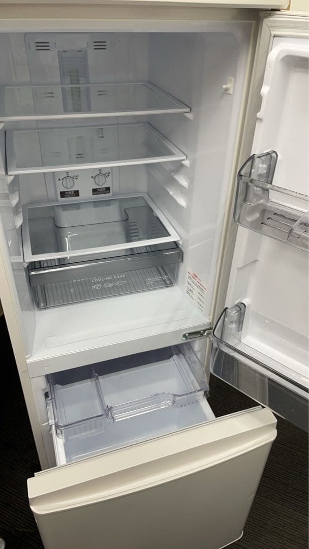 ★名古屋市近郊送料無料！中古家電2点セット冷蔵庫＆全自動洗濯機三菱、パナソニック