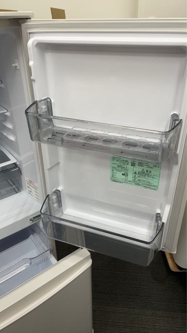 ★名古屋市近郊送料無料！中古家電2点セット冷蔵庫＆全自動洗濯機三菱、パナソニック