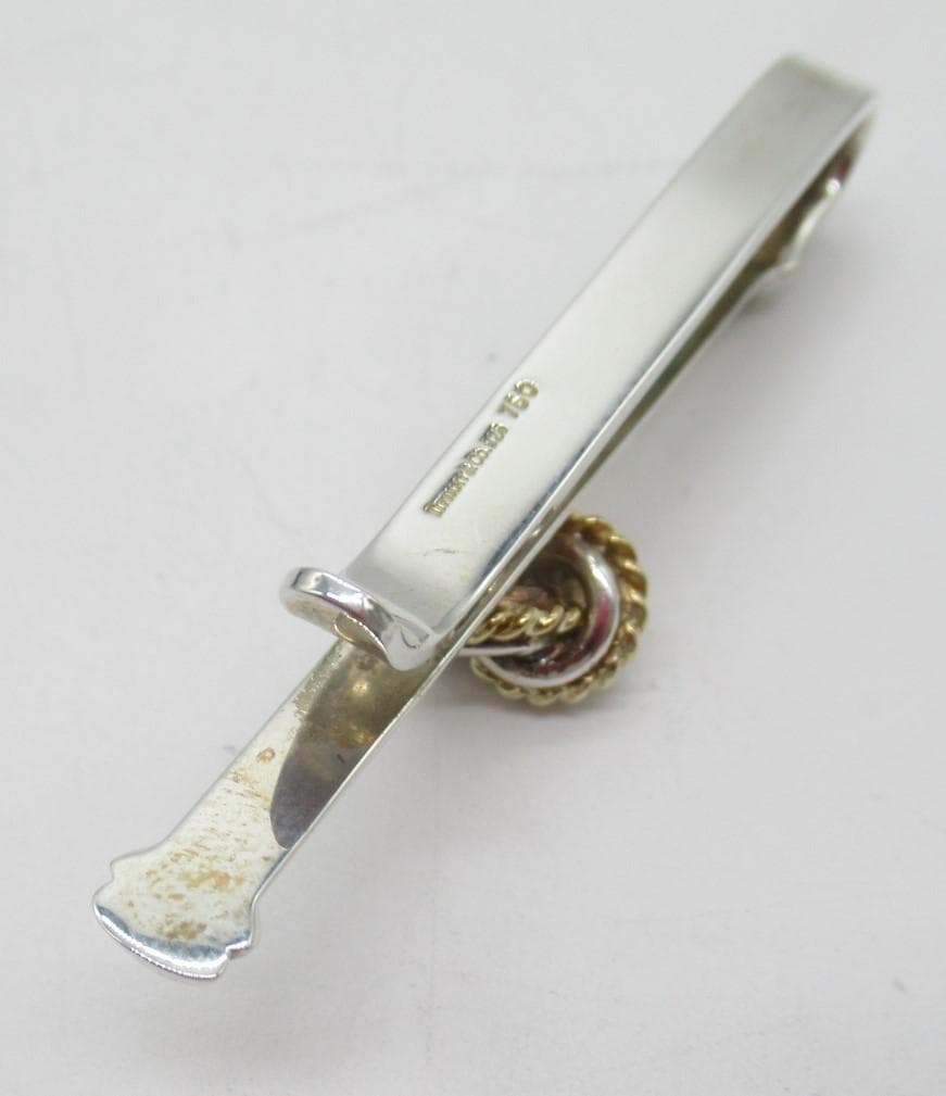 ティファニー　タイピン SV925 / 750 刻印有　中古品