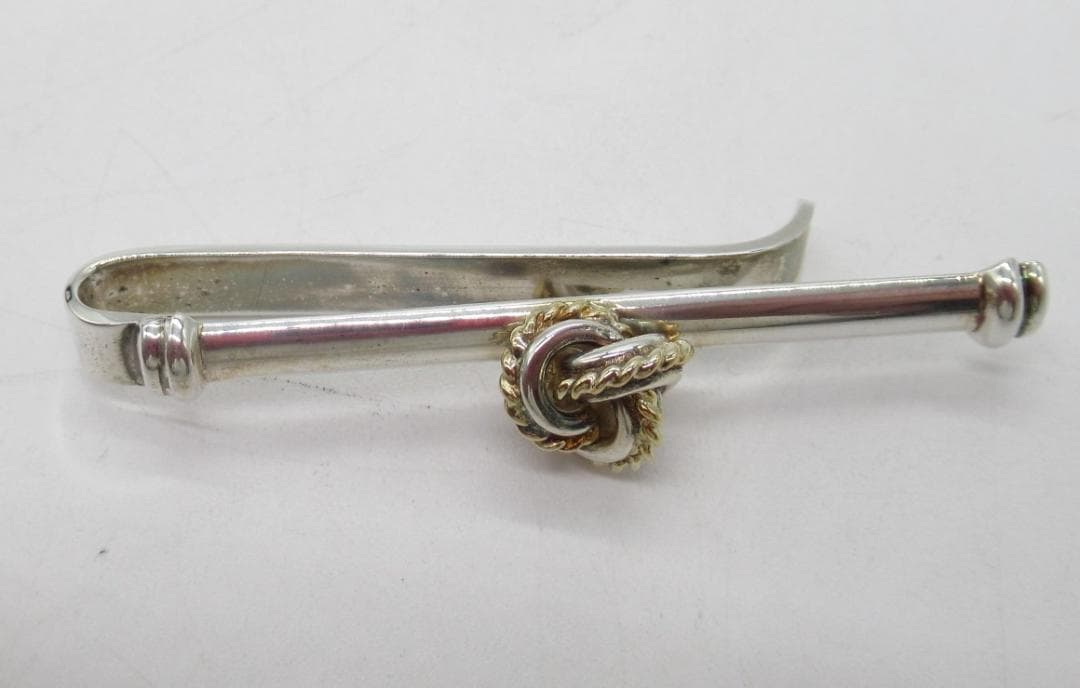 ティファニー　タイピン SV925 / 750 刻印有　中古品