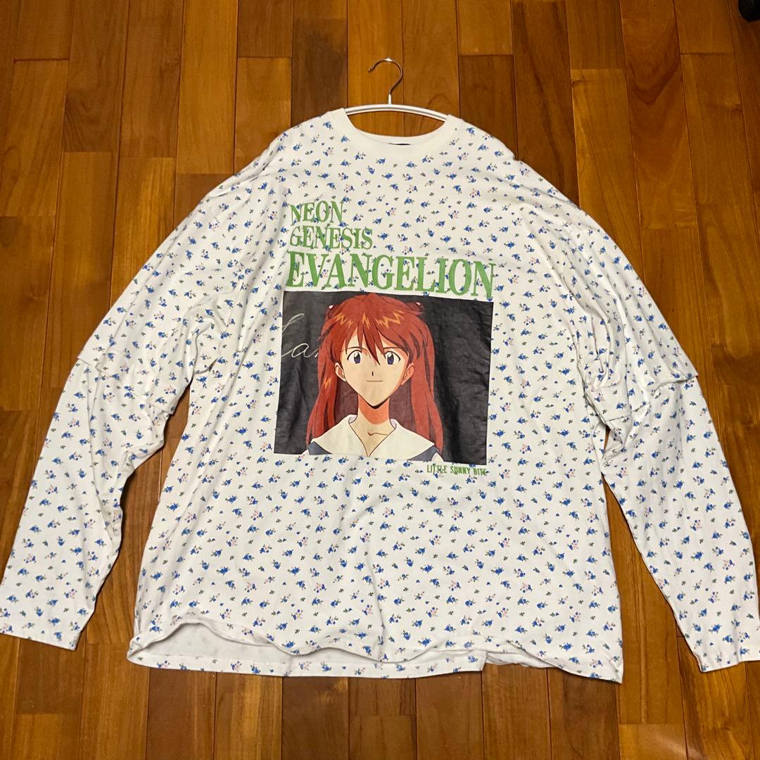 little sunny bite×EVANGELION ロングTシャツ